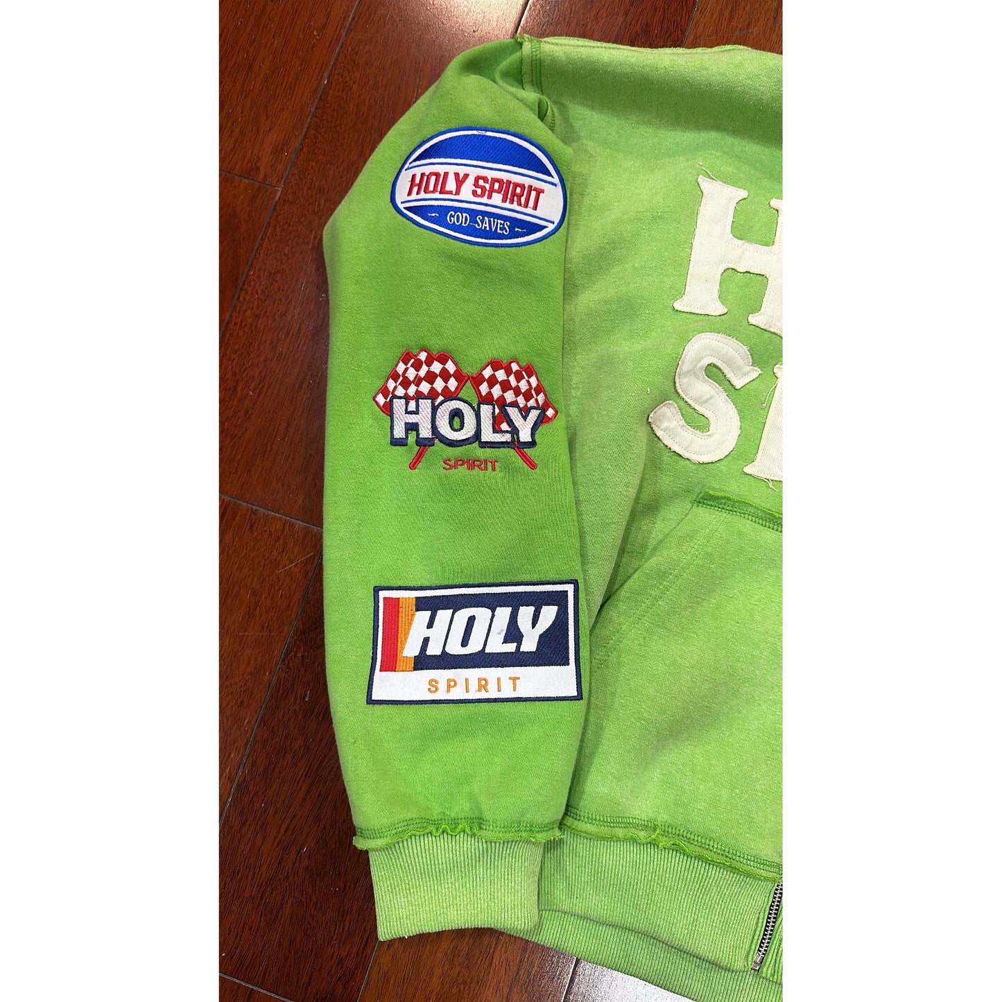Holy Spirit Patchwork Hoodie