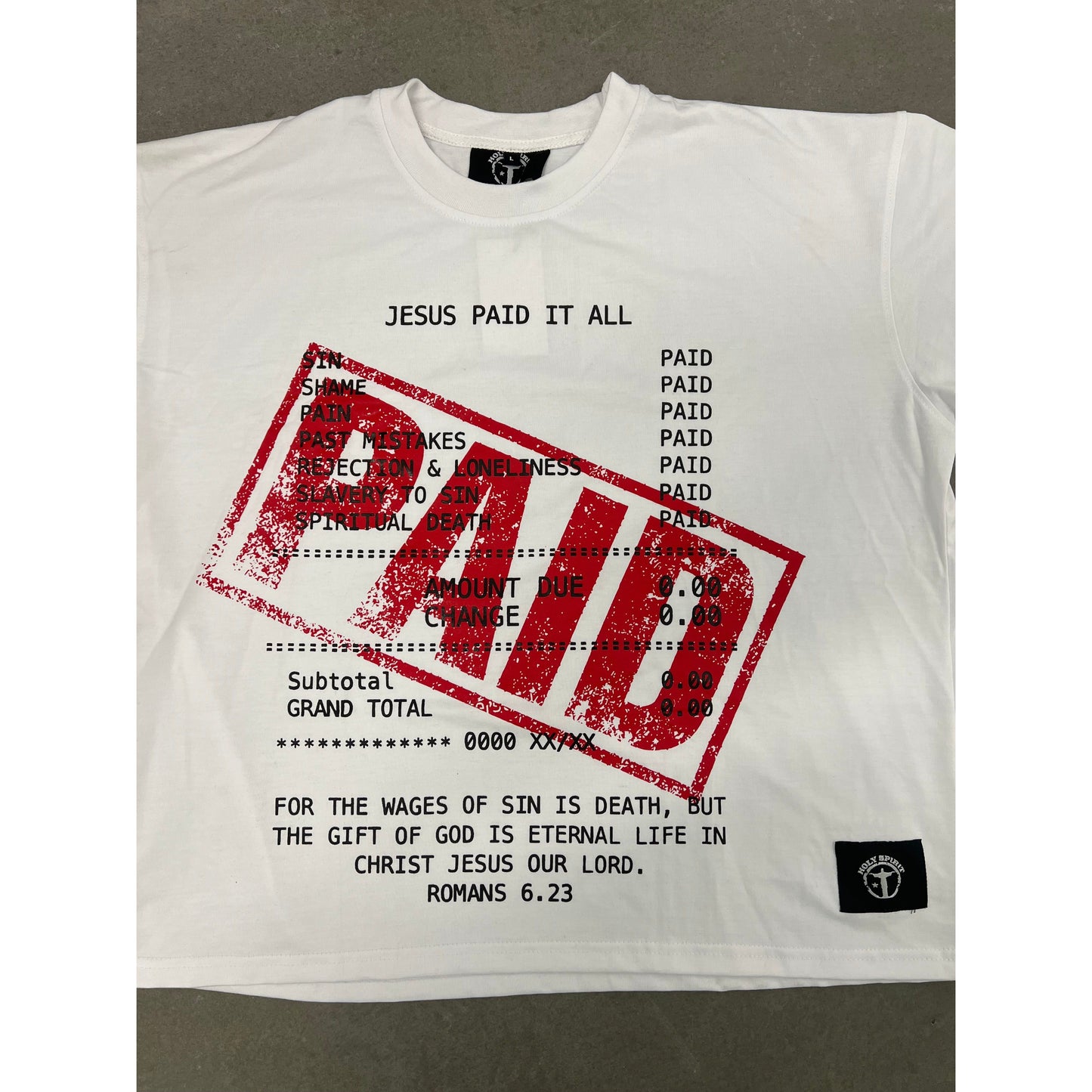 Jesus Paid It All Tee