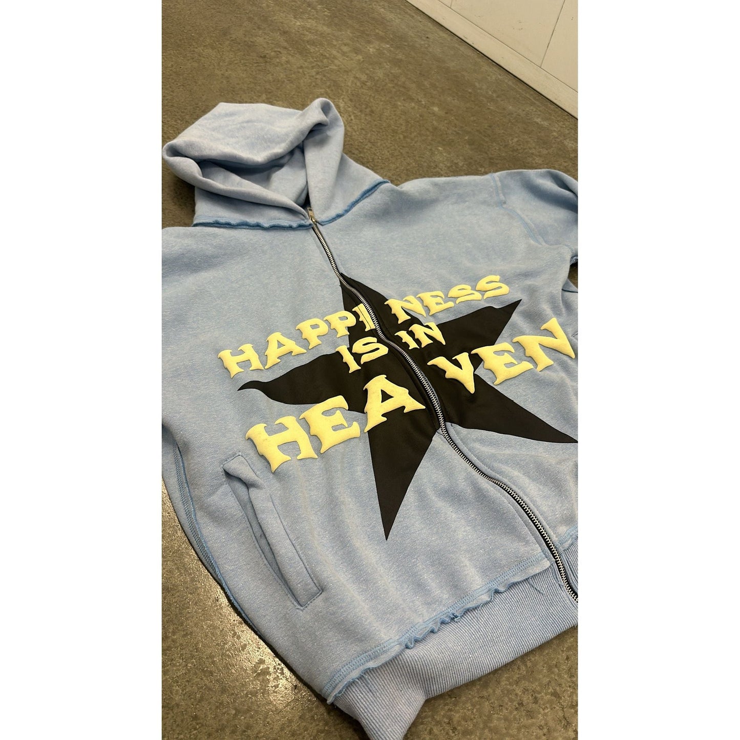 Happiness is in Heaven Hoodie - Holy Spirit Clothing Co.