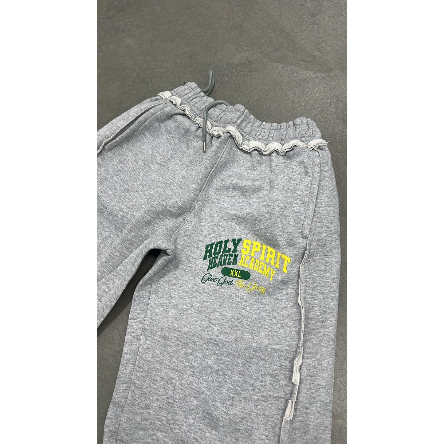 Heaven Academy Sweats Green - Holy Spirit Clothing Co.