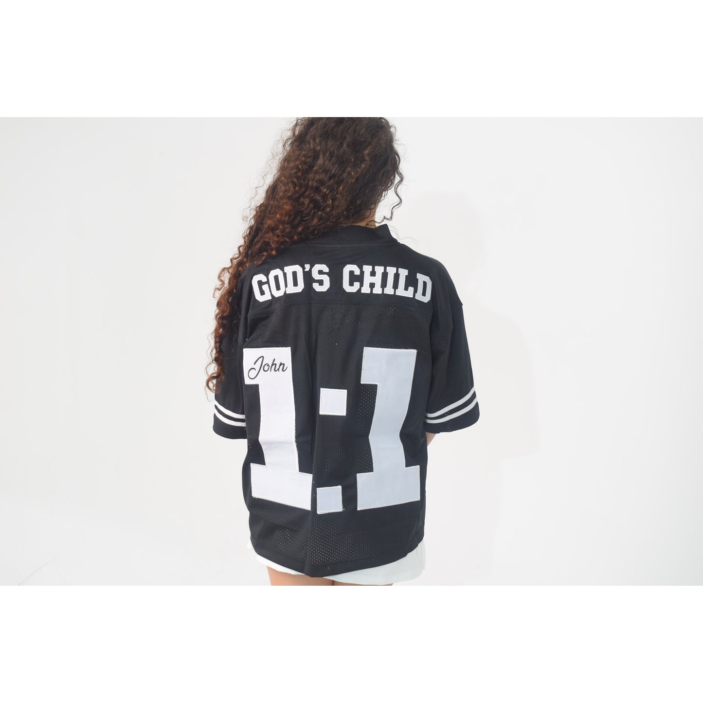 Holy Jersey (Black) - Holy Spirit Clothing Co.