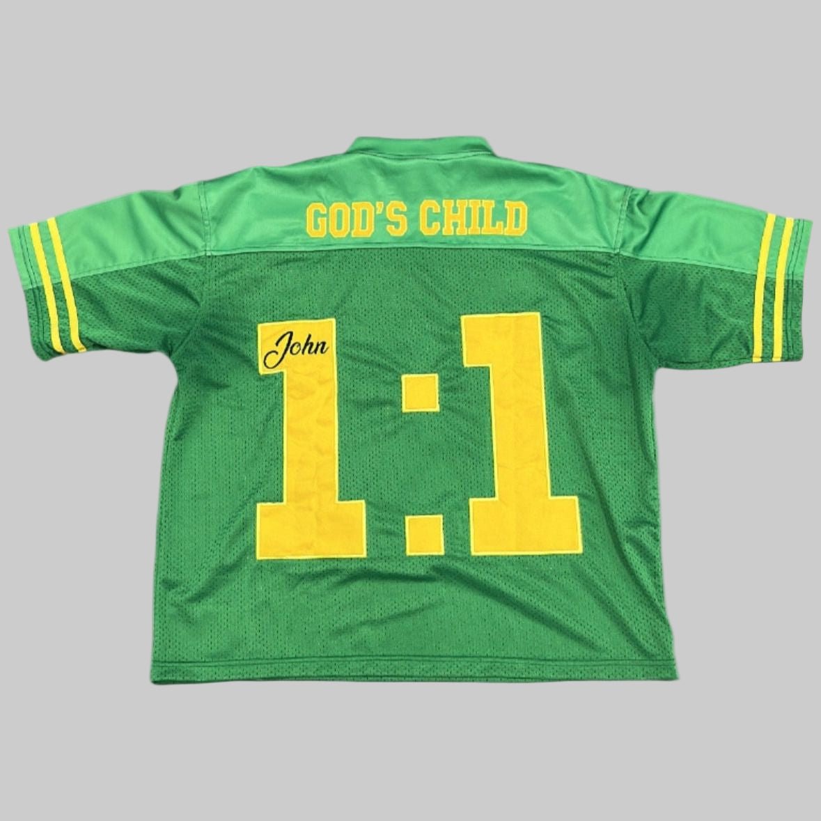 Holy Jersey (Green) - Holy Spirit Clothing Co.