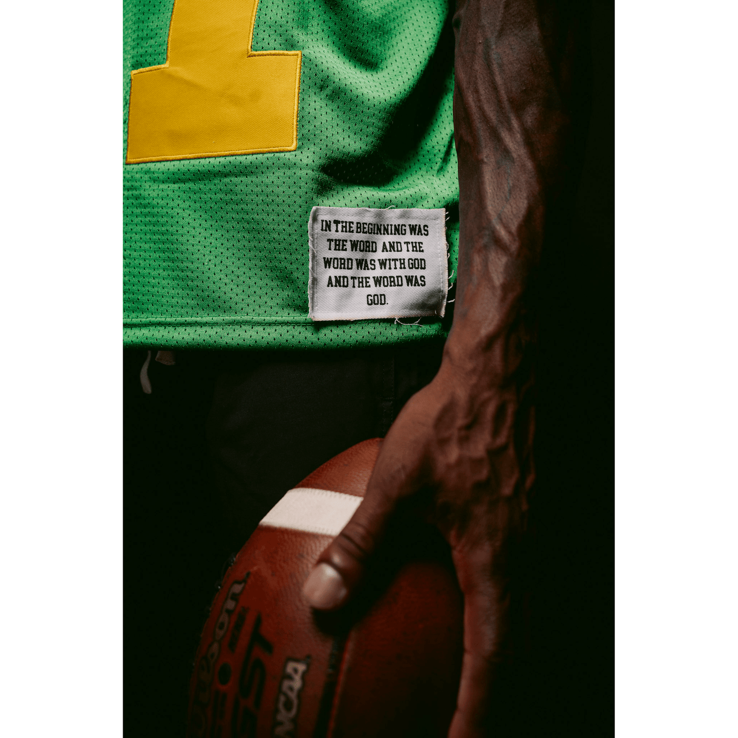 Holy Jersey (Green) - Holy Spirit Clothing Co.