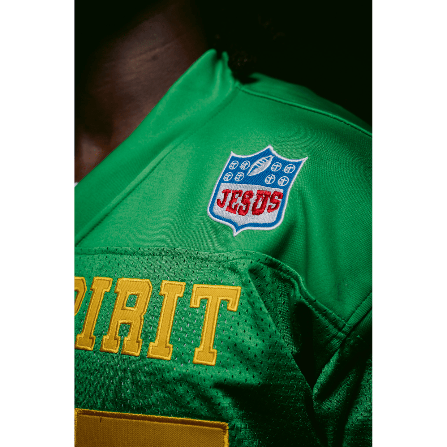 Holy Jersey (Green) - Holy Spirit Clothing Co.