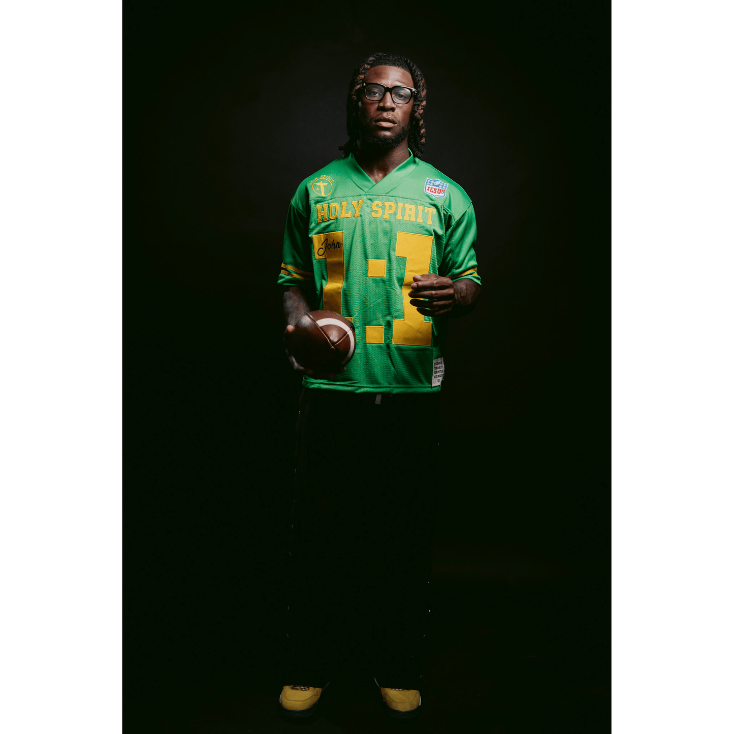 Holy Jersey (Green) - Holy Spirit Clothing Co.