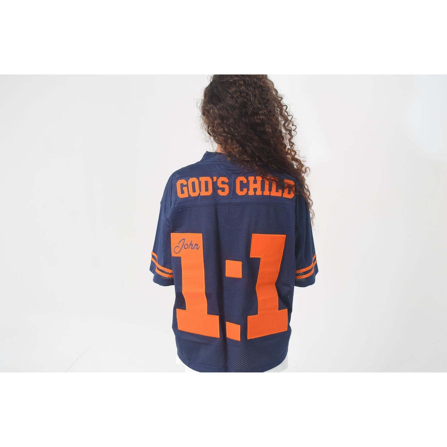 Holy Jersey (Navy) - Holy Spirit Clothing Co.