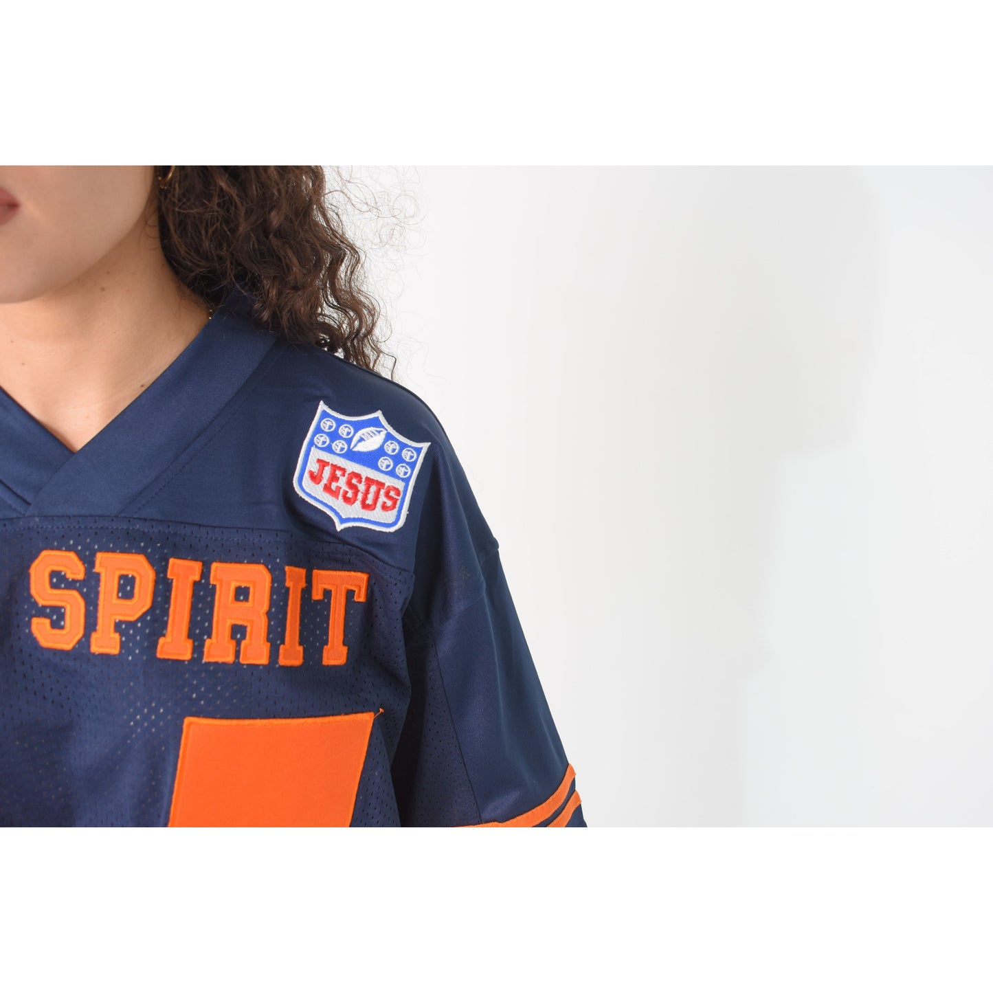 Holy Jersey (Navy) - Holy Spirit Clothing Co.