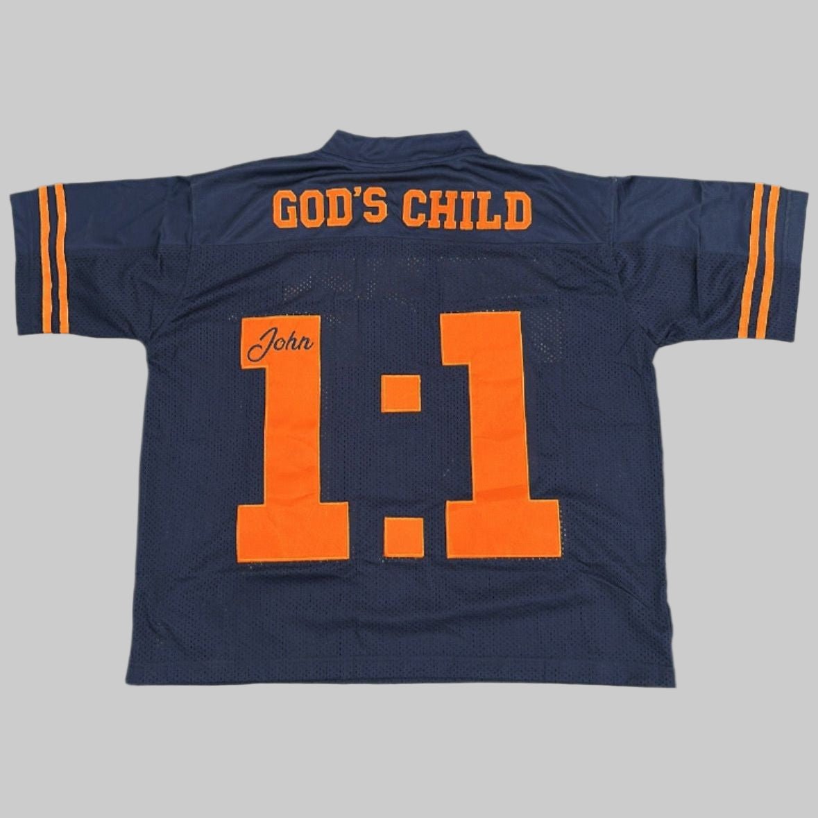 Holy Jersey (Navy) - Holy Spirit Clothing Co.