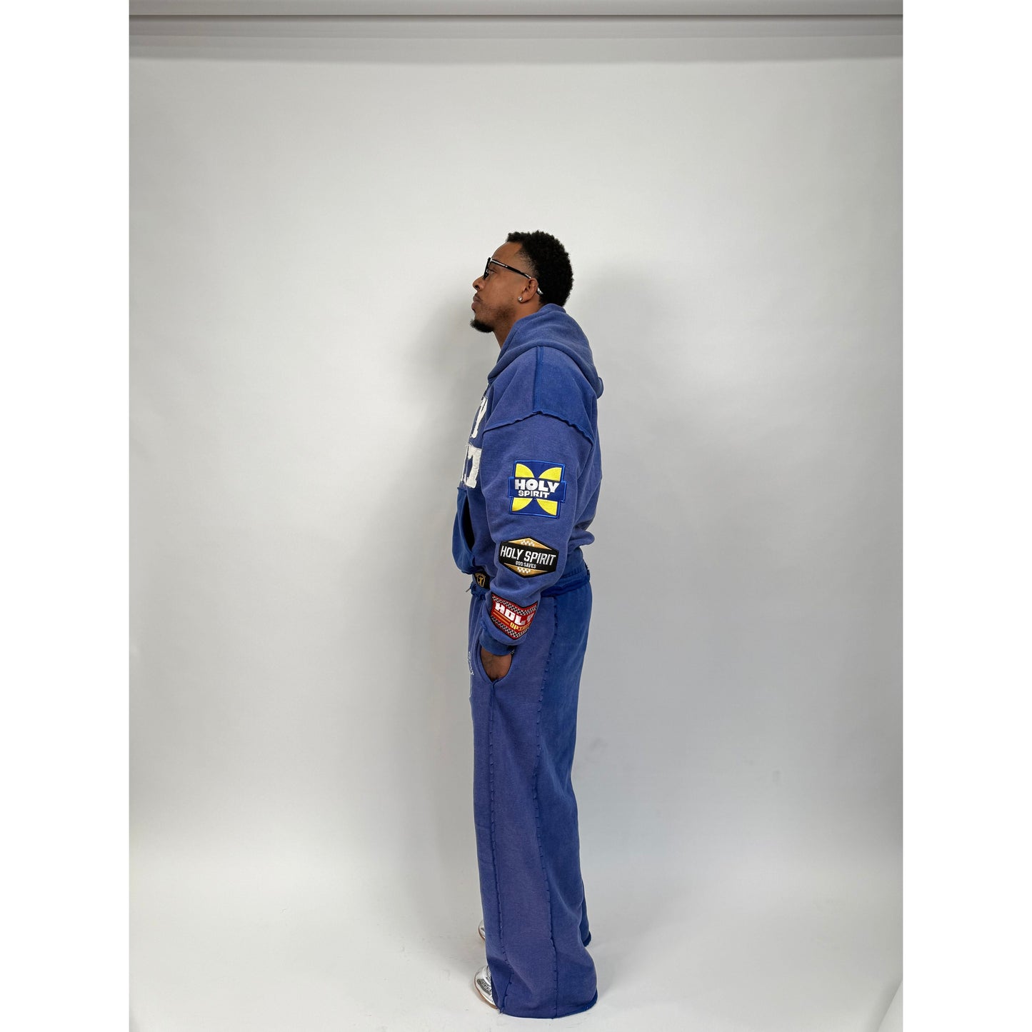 Holy Patchwork Hoodie - Holy Spirit Clothing Co.
