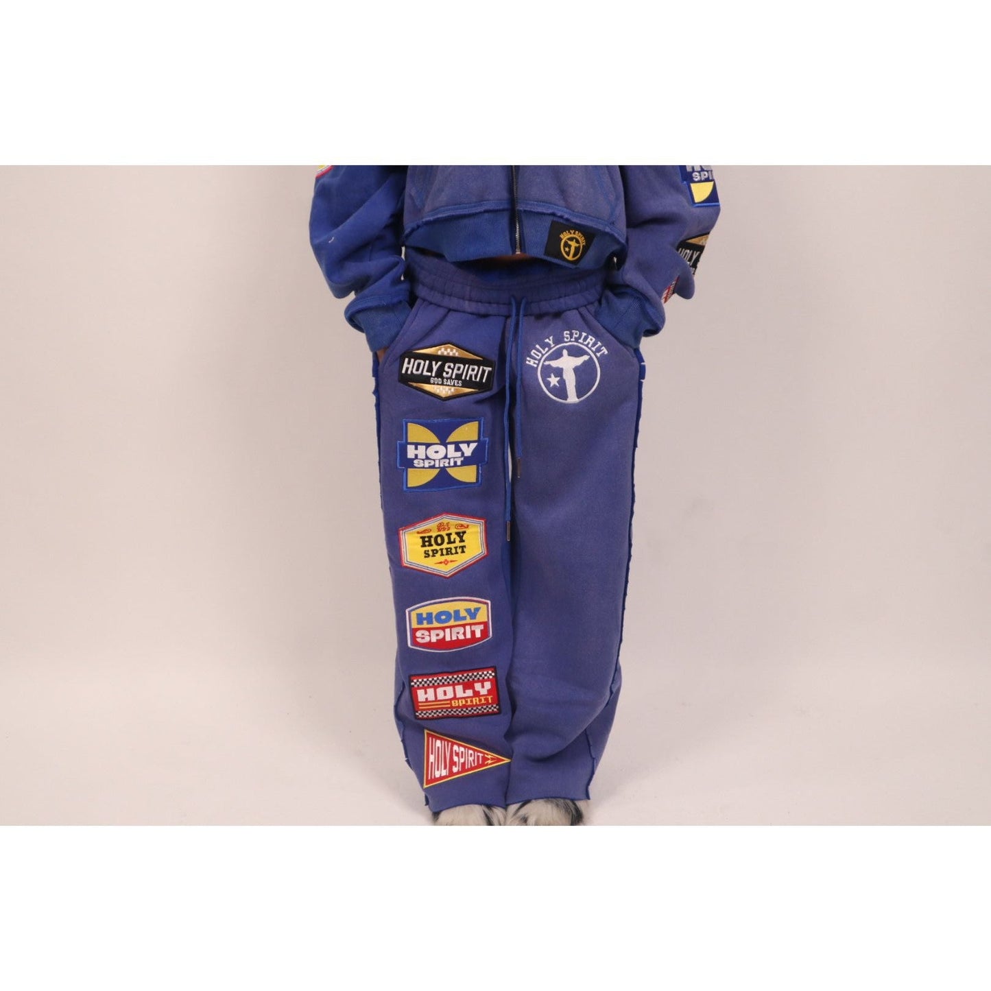 Holy Patchwork Sweats - Holy Spirit Clothing Co.