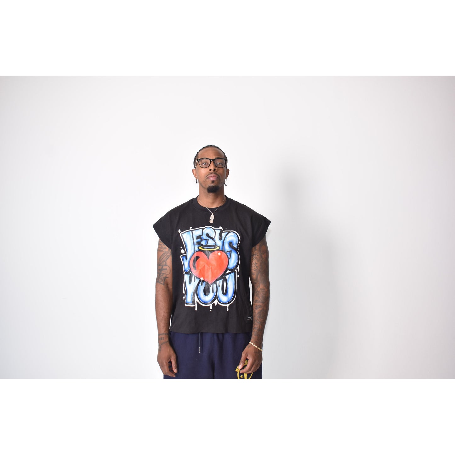 Jesus Loves You Cut Off - Holy Spirit Clothing Co.
