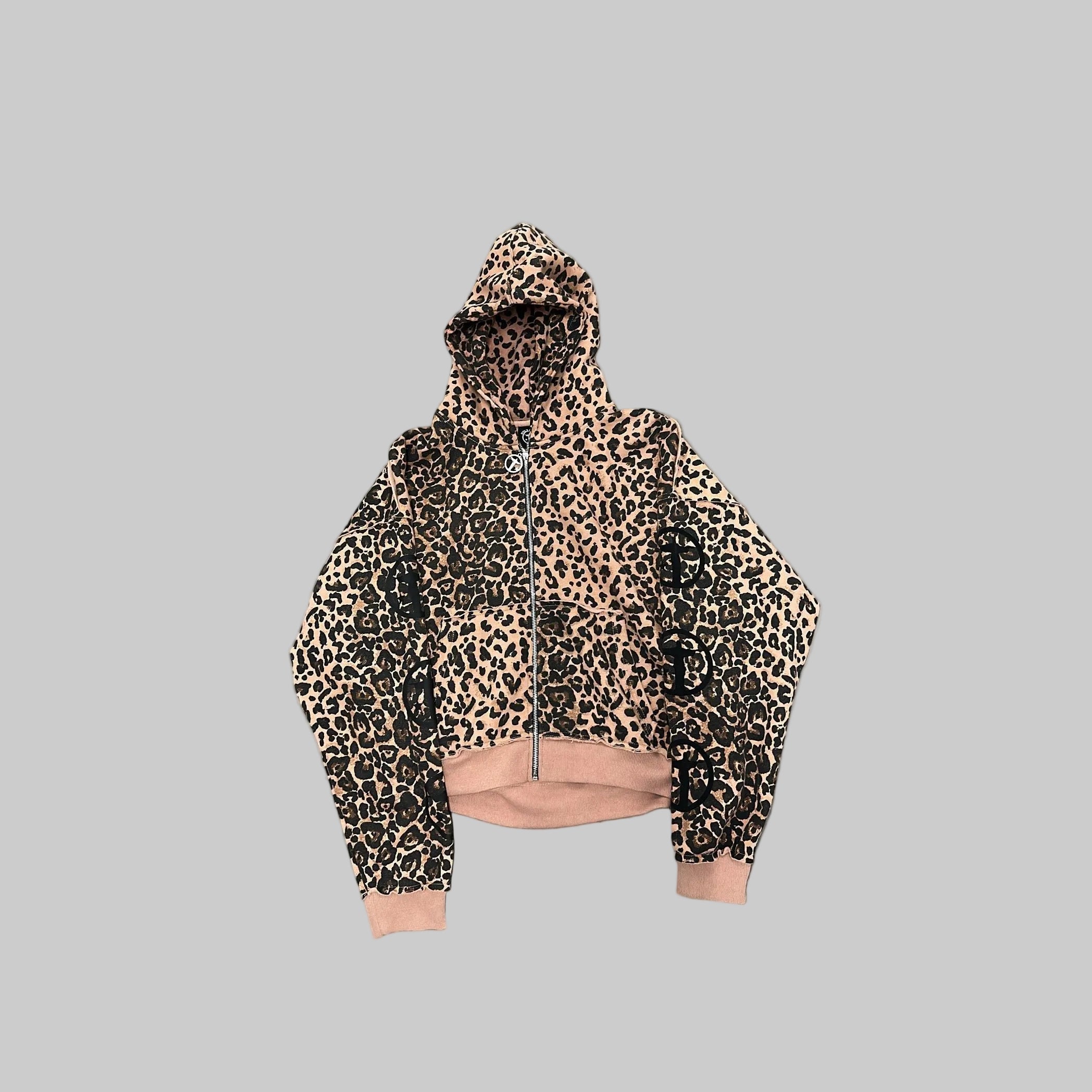 Leopard spirit hoodie WITTERING SPIRIT SPRING 2026 COLLECTION LEOPARD HOODIE BLACK  main image 3