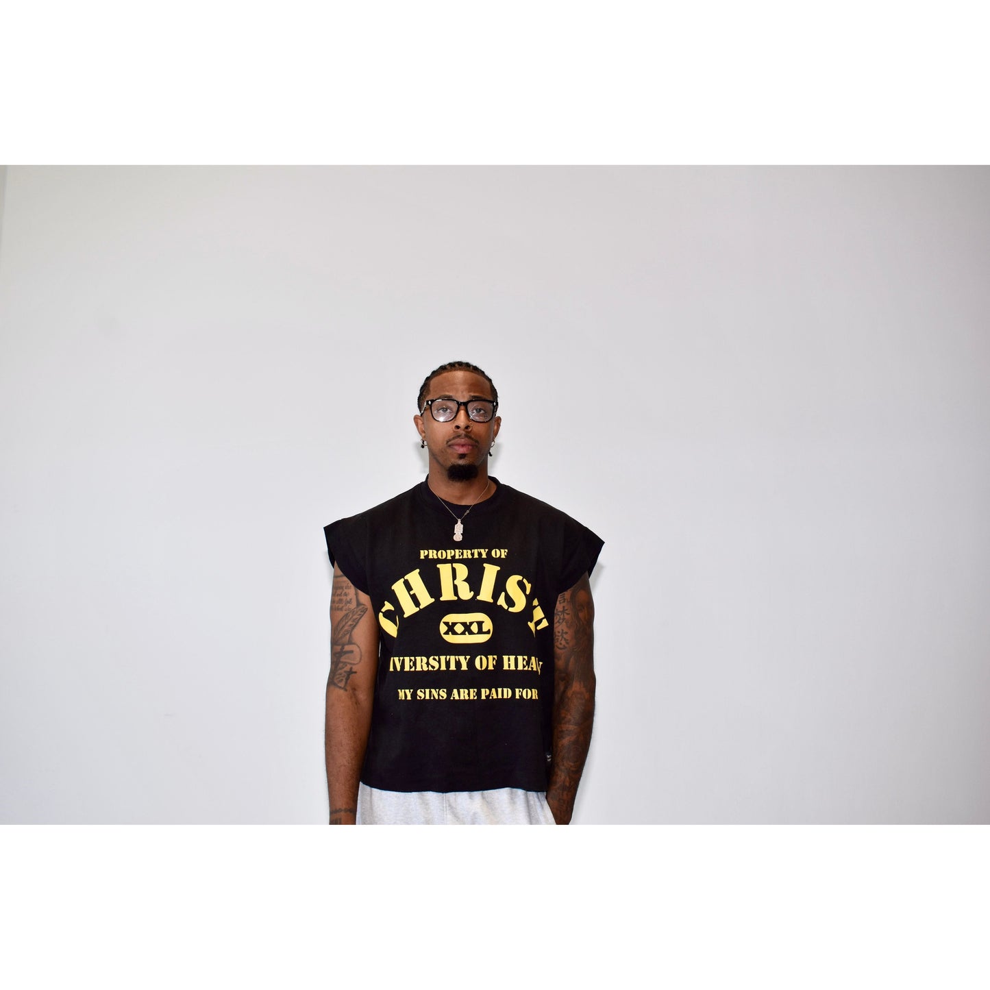 Property of Christ Cut Off - Holy Spirit Clothing Co.