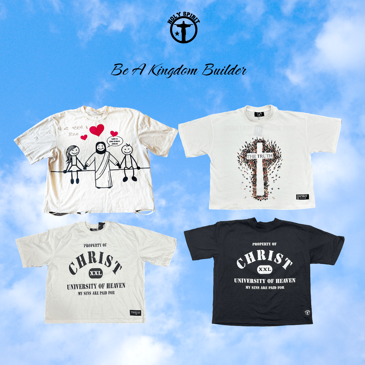 Holy Tee's - Holy Spirit Clothing Co.