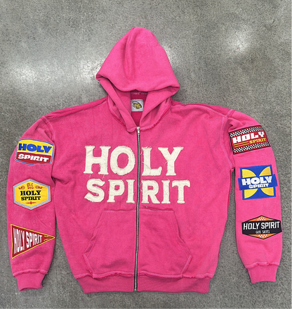 Holy Spirit Patchwork Hoodie