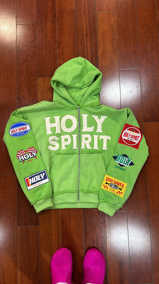 Holy Spirit Patchwork Hoodie