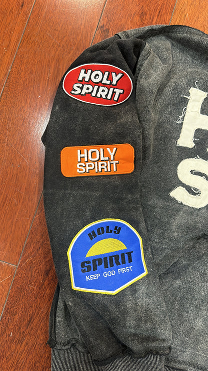 Holy Spirit Patchwork Hoodie