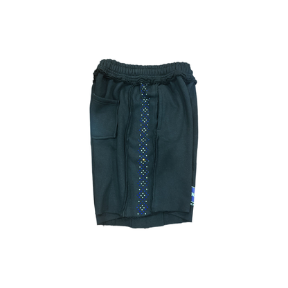Rhinestone Holy Shorts (Black)