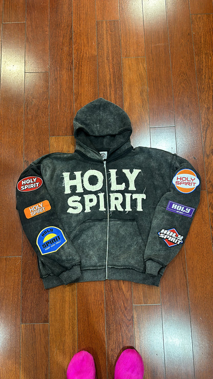 Holy Spirit Patchwork Hoodie