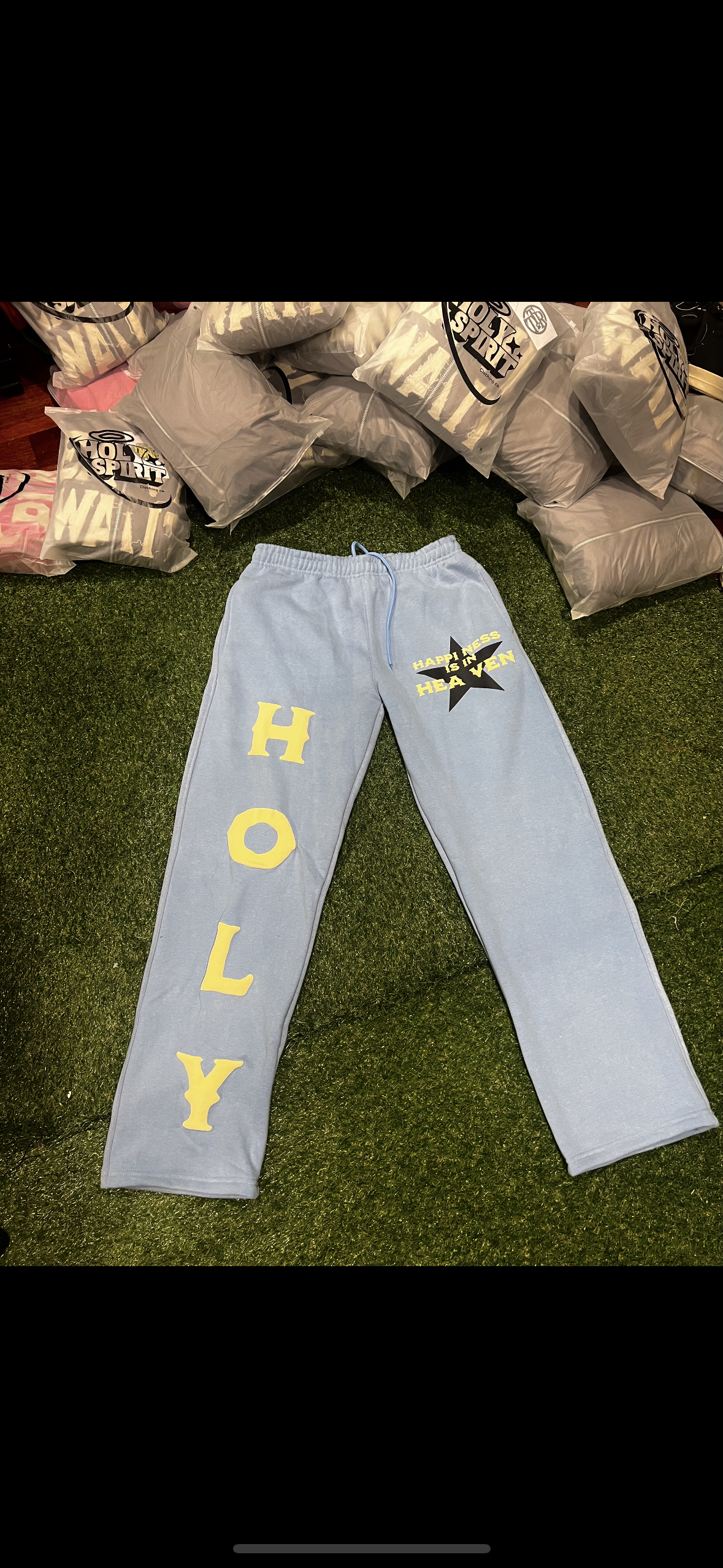 Happiness is in Heaven Sweatpants