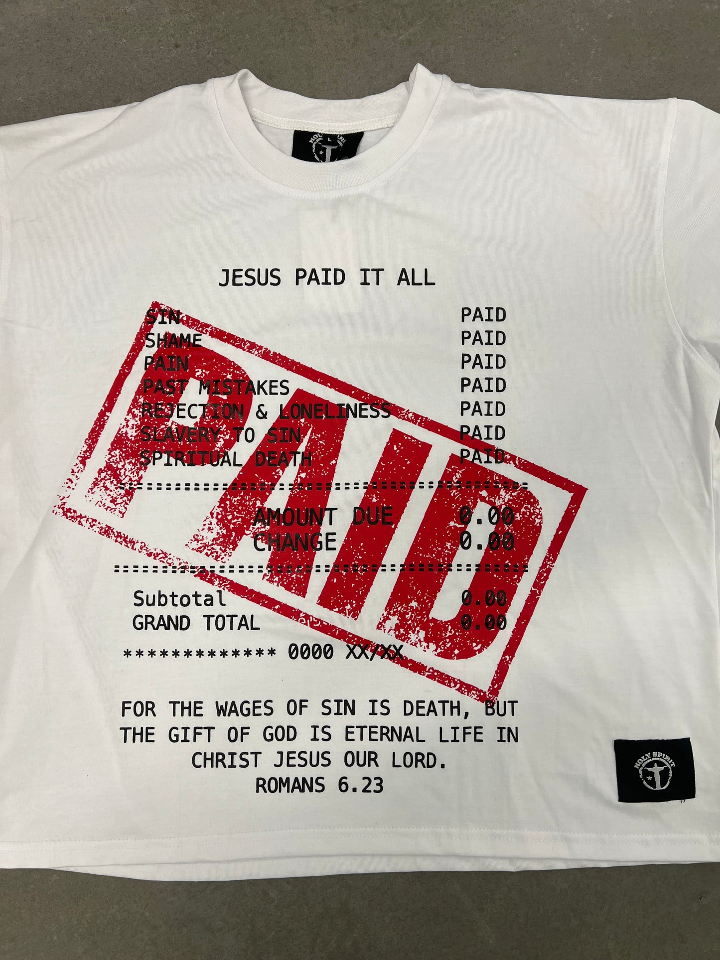 Jesus Paid It All Tee