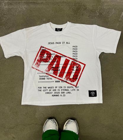 Jesus Paid It All Tee