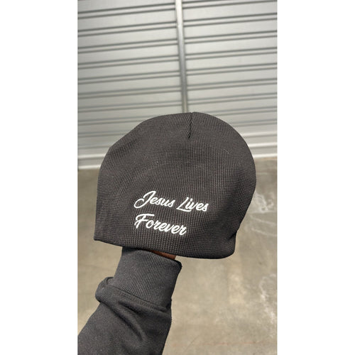 Black Thermal Beanie - Holy Spirit Clothing Co.