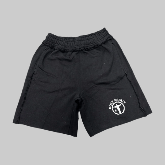 Everyday Holy Shorts (Black) - Holy Spirit Clothing Co.