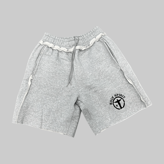 Everyday Holy Shorts (Grey) - Holy Spirit Clothing Co.