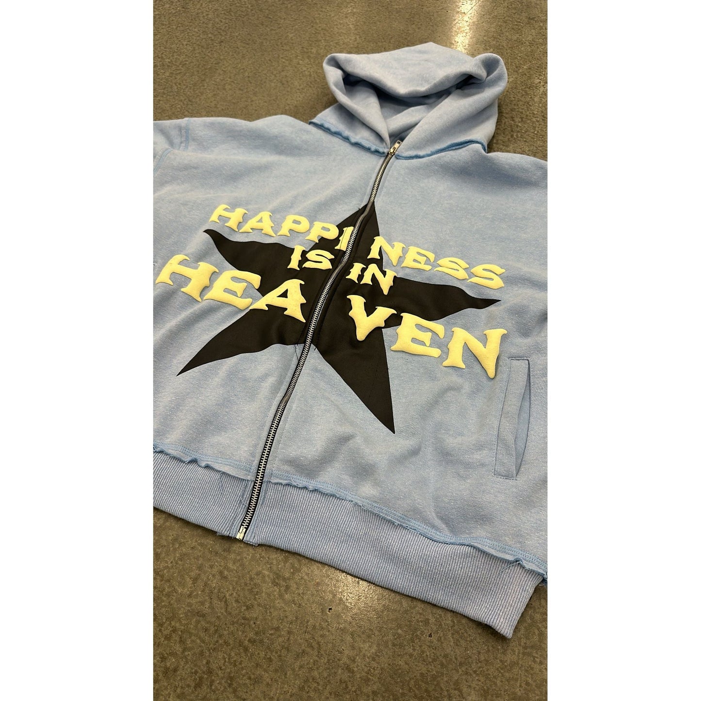 Happiness is in Heaven Hoodie - Holy Spirit Clothing Co.