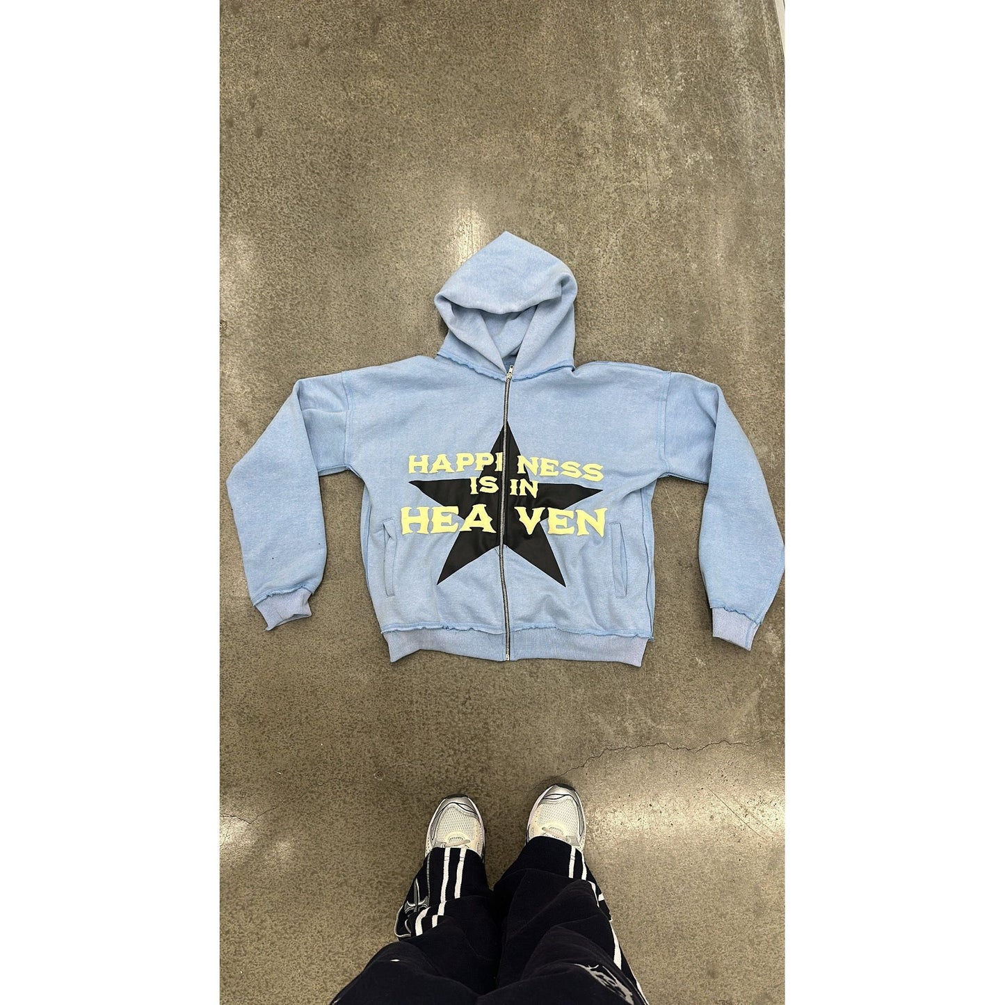 Happiness is in Heaven Hoodie - Holy Spirit Clothing Co.