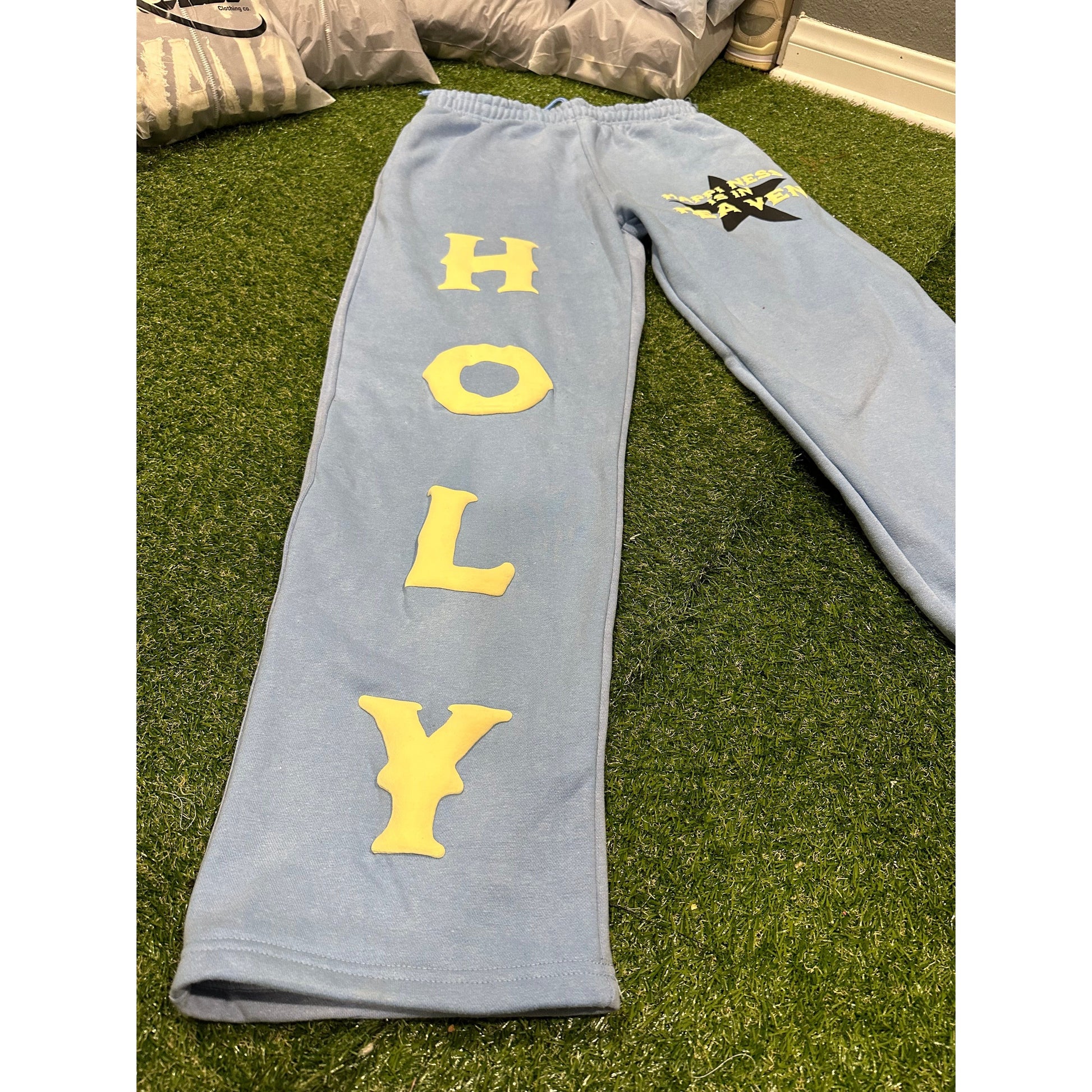 Happiness is in Heaven Sweatpants - Holy Spirit Clothing Co.