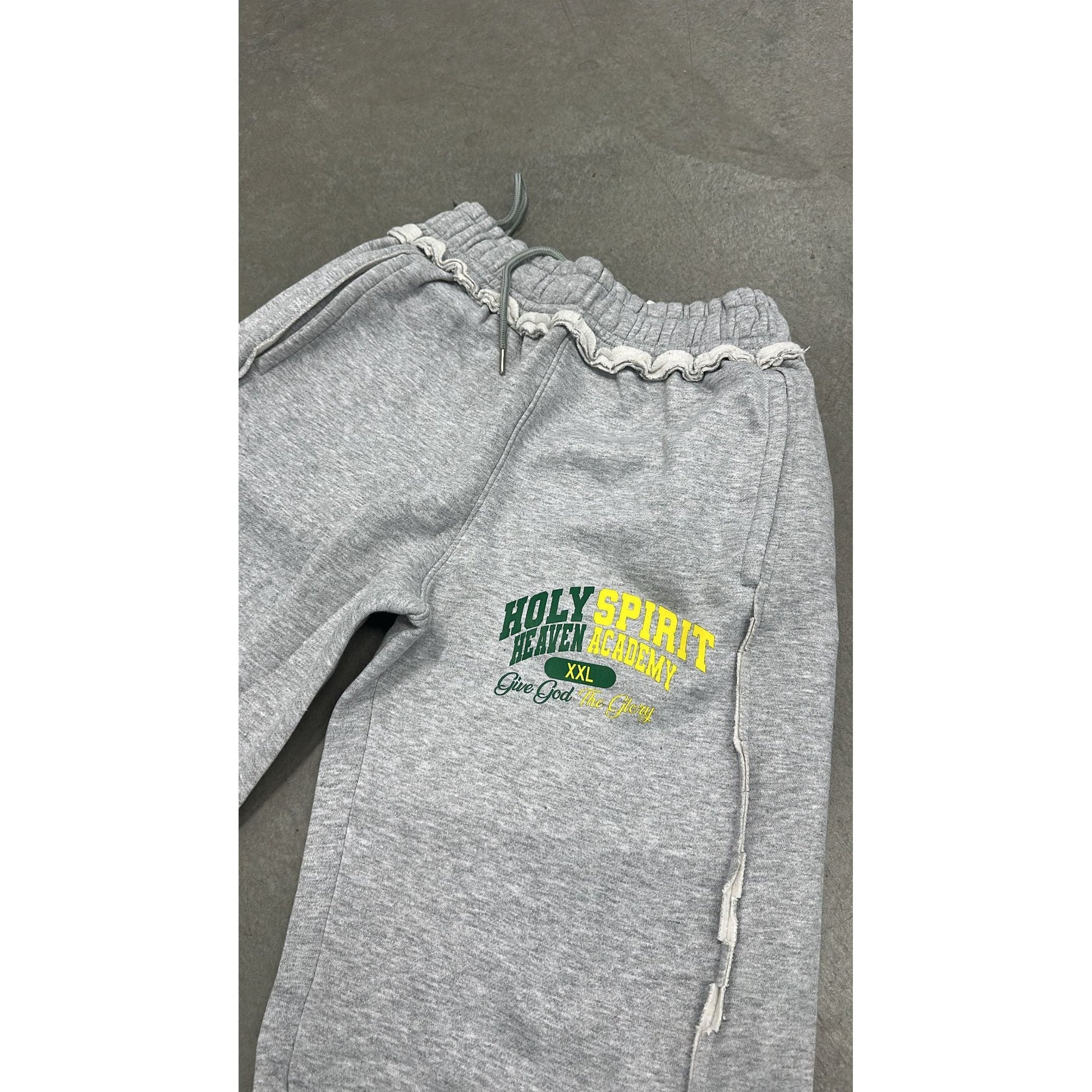 Heaven Academy Sweats Green - Holy Spirit Clothing Co.