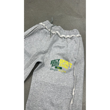 Heaven Academy Sweats Green - Holy Spirit Clothing Co.