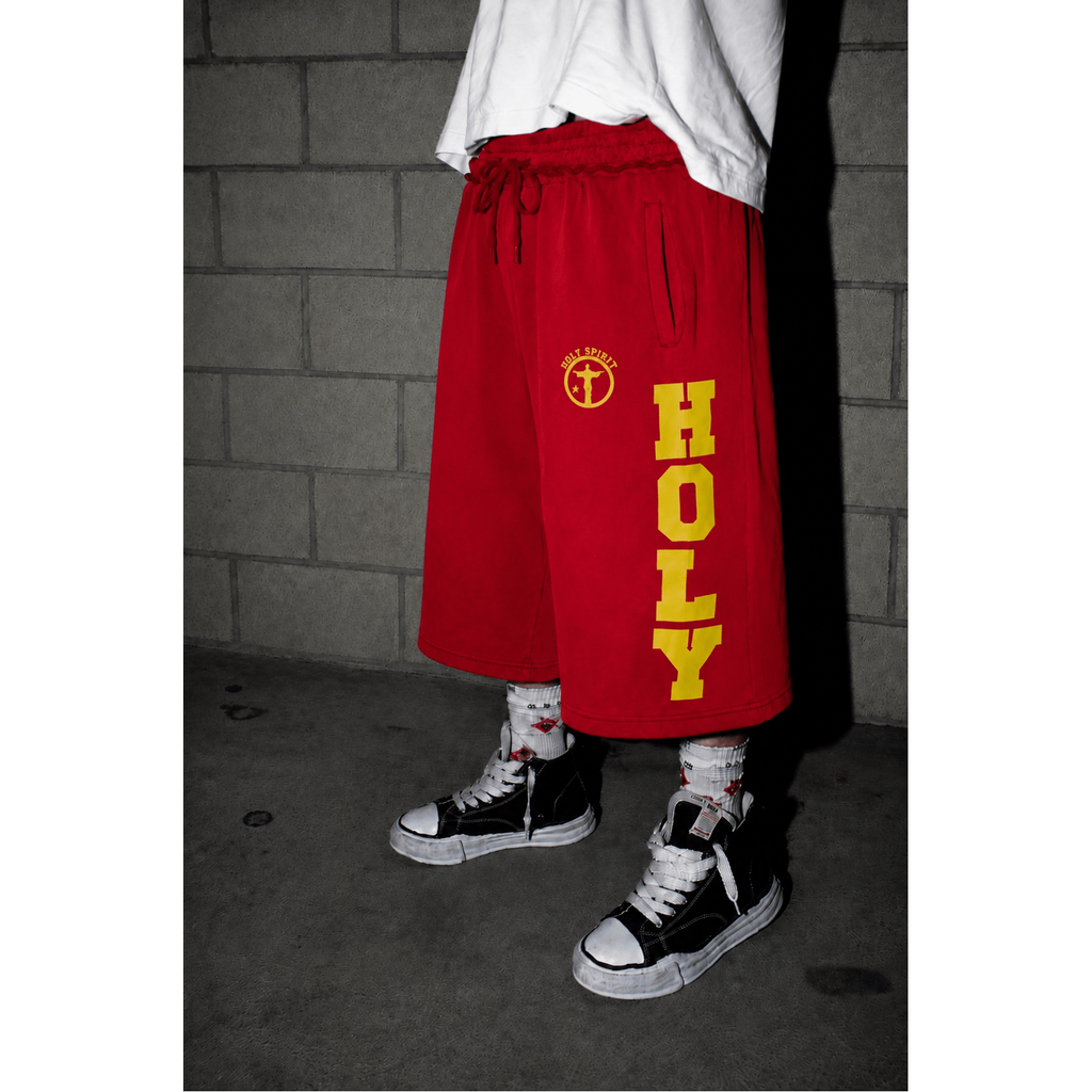 Holy 3/4 Sweatshorts - Holy Spirit Clothing Co.