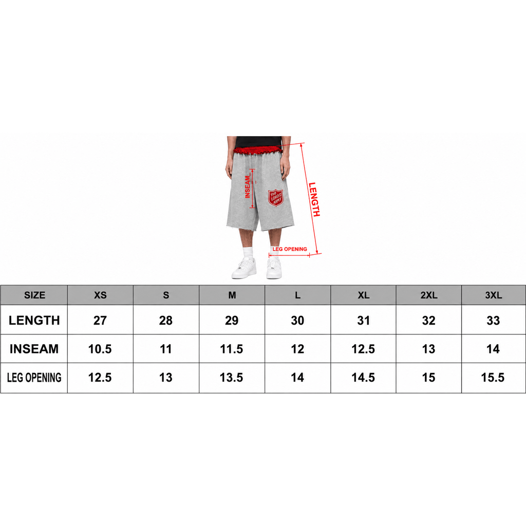 Holy 3/4 Sweatshorts - Holy Spirit Clothing Co.