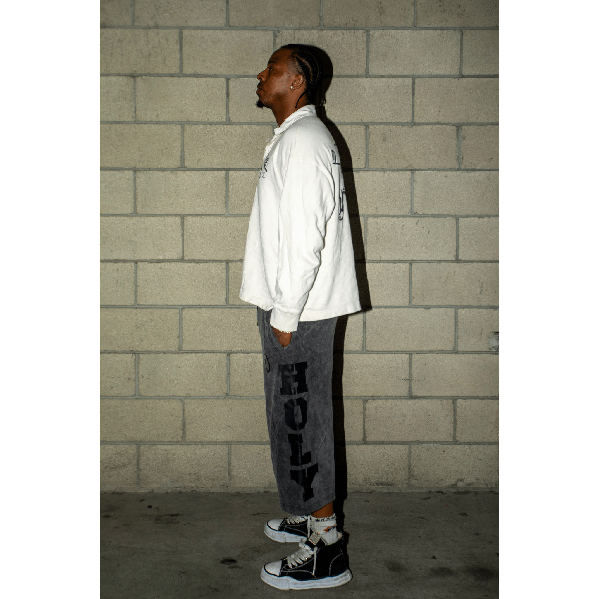 Holy 3/4 Sweatshorts - Holy Spirit Clothing Co.