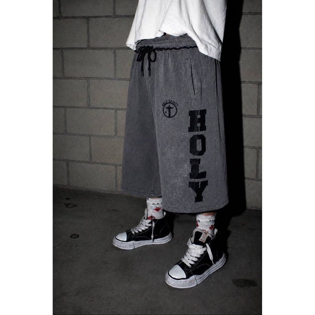 Holy 3/4 Sweatshorts - Holy Spirit Clothing Co.