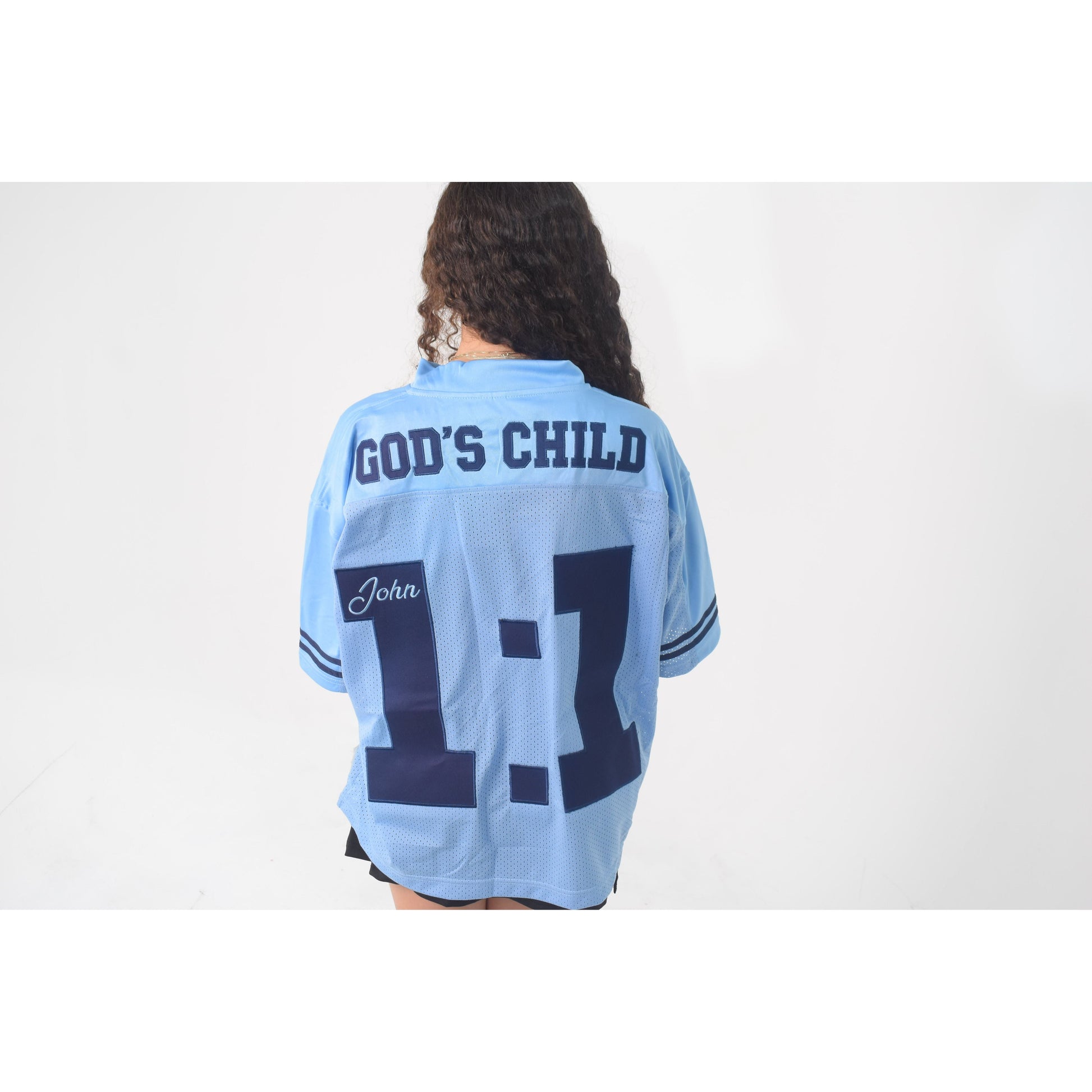 Holy Jersey (Baby Blue) - Holy Spirit Clothing Co.