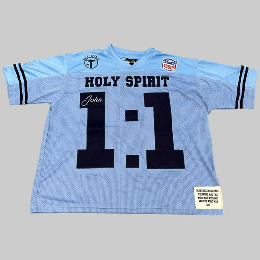 Holy Jersey (Baby Blue) - Holy Spirit Clothing Co.