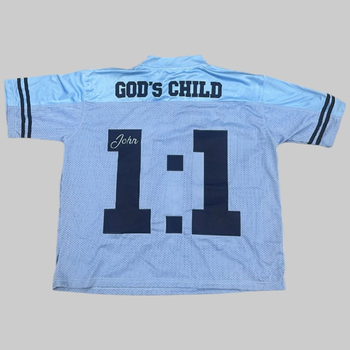 Holy Jersey (Baby Blue) - Holy Spirit Clothing Co.