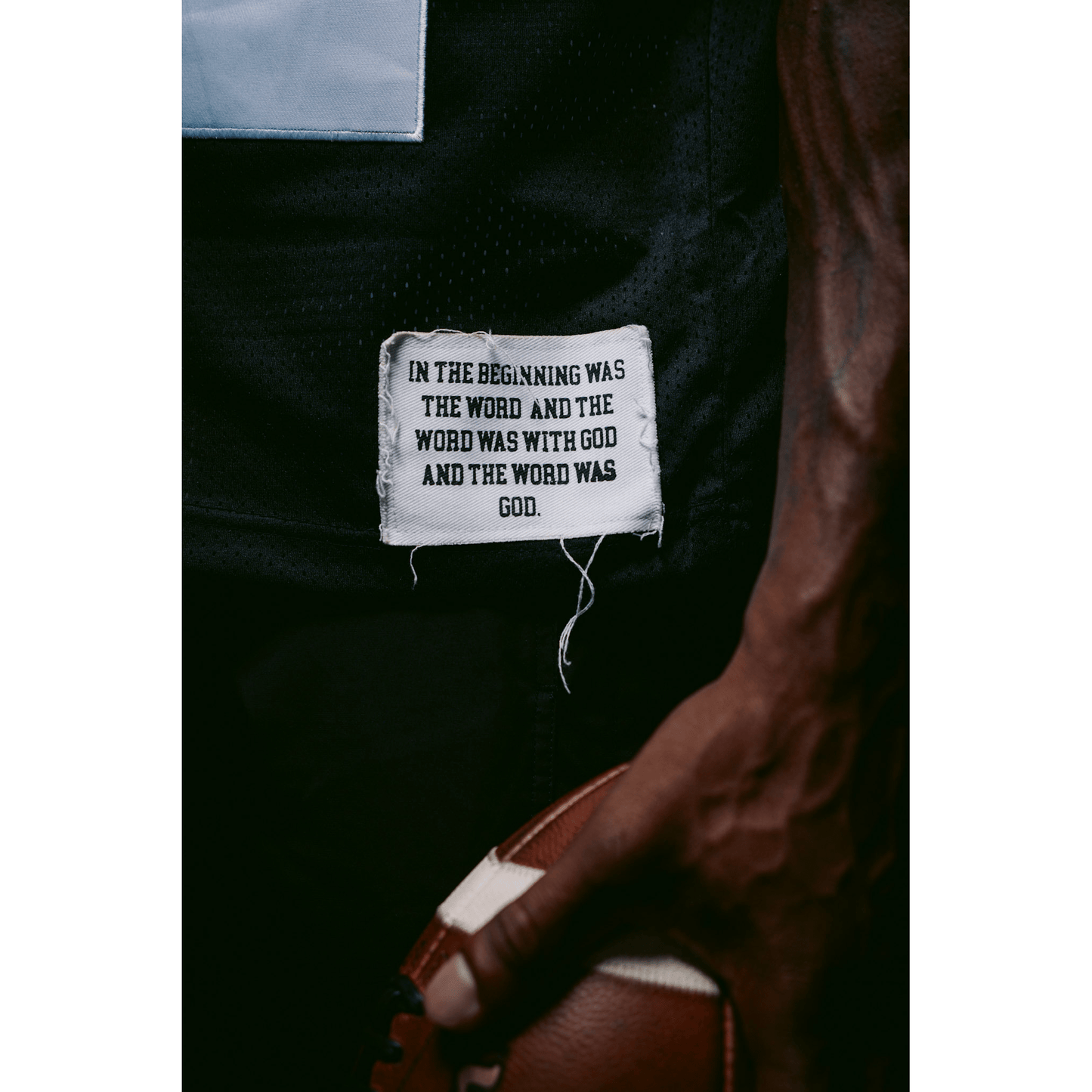 Holy Jersey (Black) - Holy Spirit Clothing Co.