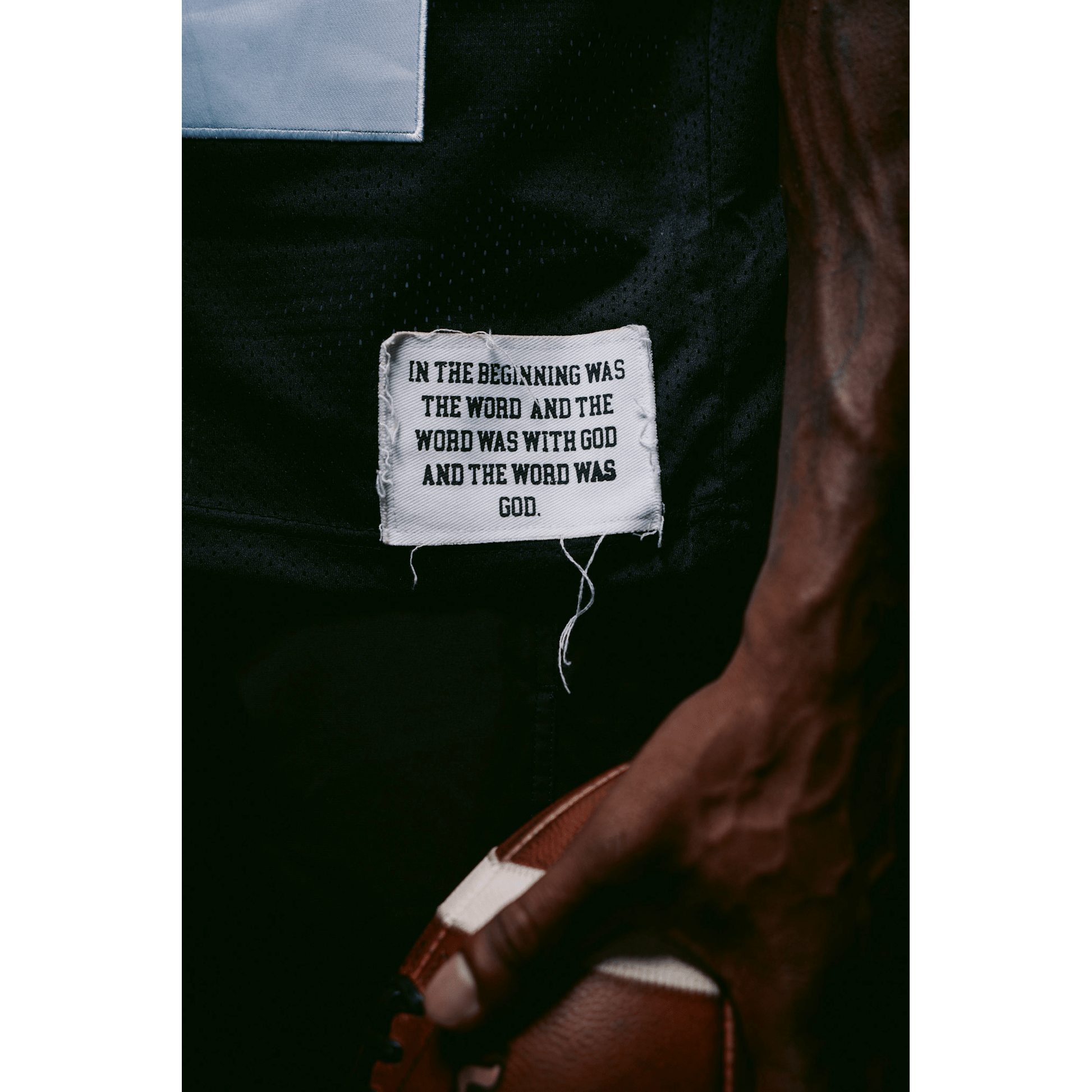 Holy Jersey (Black) - Holy Spirit Clothing Co.