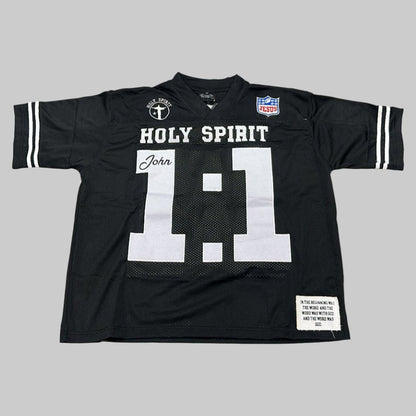 Holy Jersey (Black) - Holy Spirit Clothing Co.