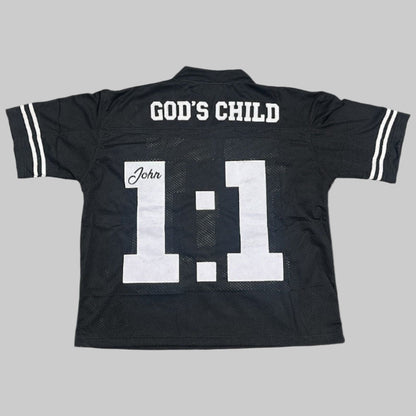 Holy Jersey (Black) - Holy Spirit Clothing Co.