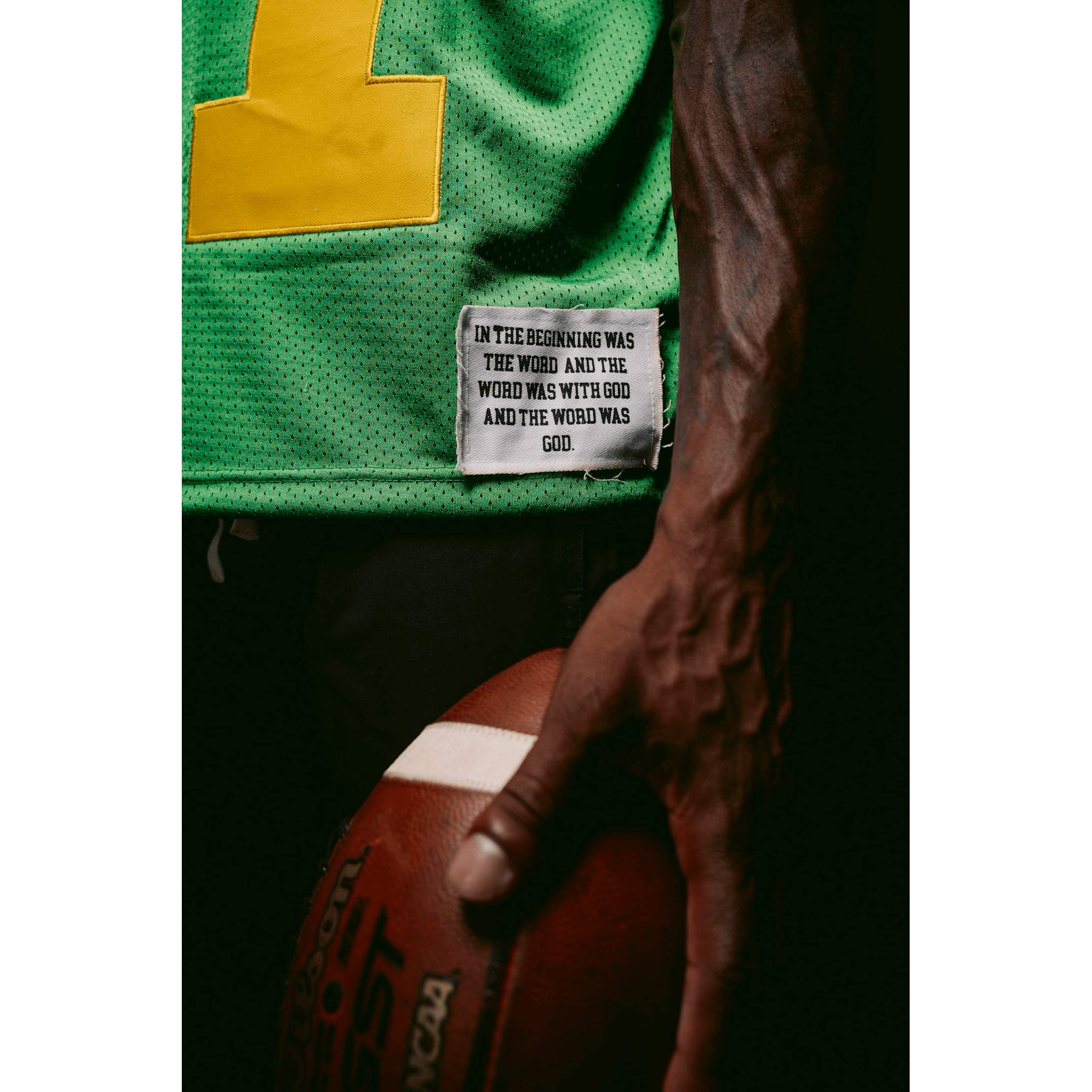 Holy Jersey (Green) - Holy Spirit Clothing Co.