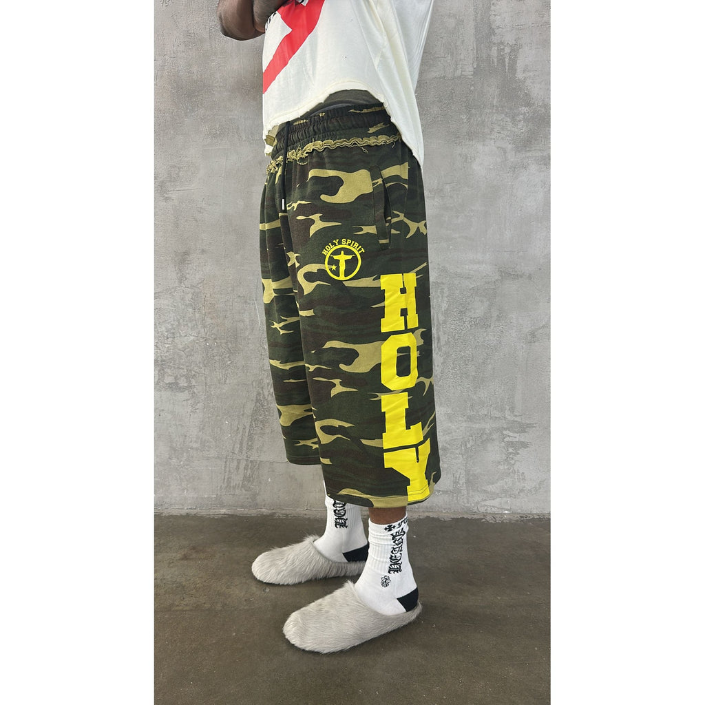Holy Long Shorts (Camo) - Holy Spirit Clothing Co.