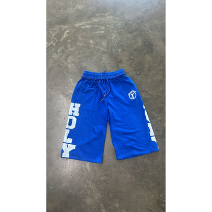 Holy Long Shorts (Royal) - Holy Spirit Clothing Co.