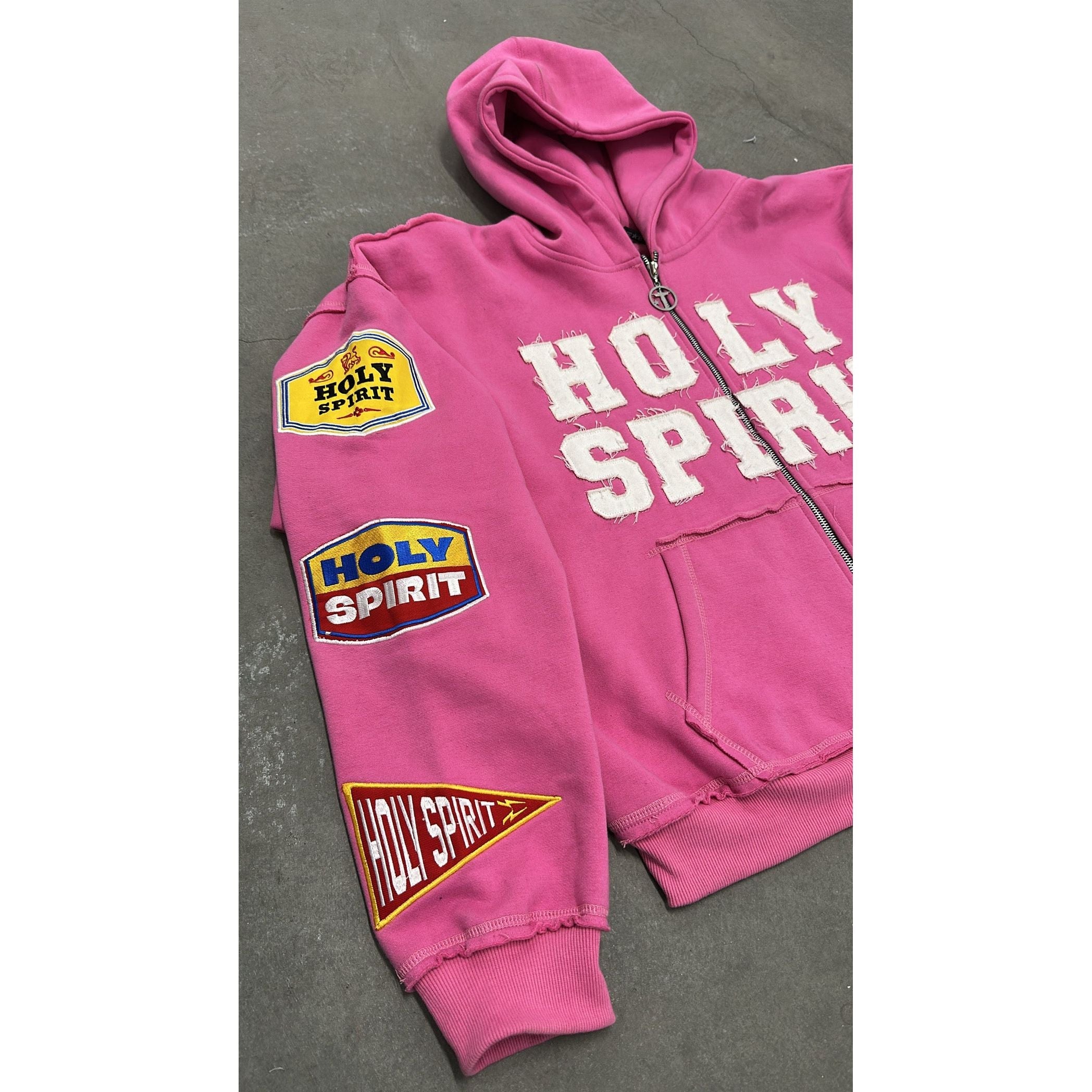 Holy Patchwork Hoodie - Holy Spirit Clothing Co.