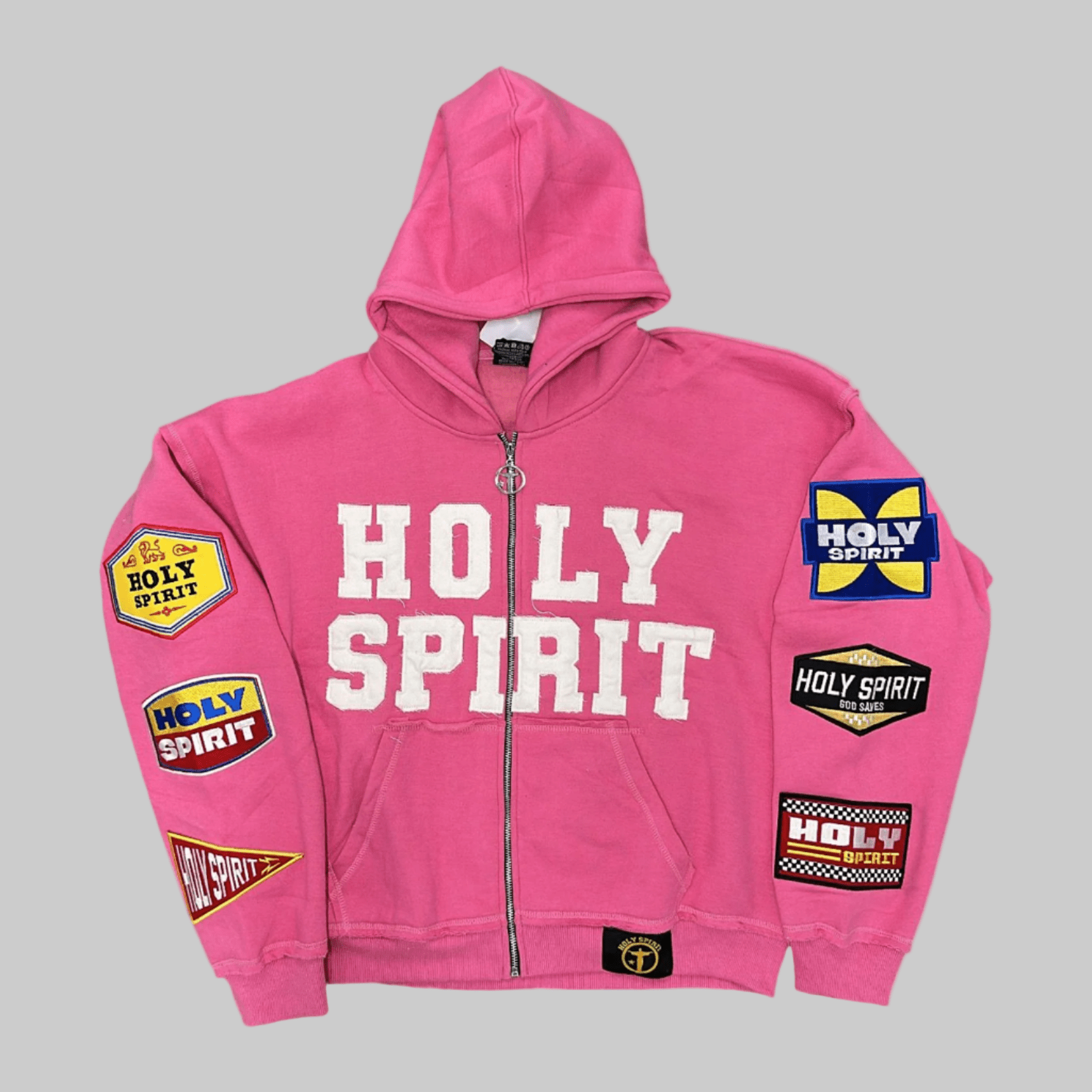 Holy Patchwork Hoodie - Holy Spirit Clothing Co.